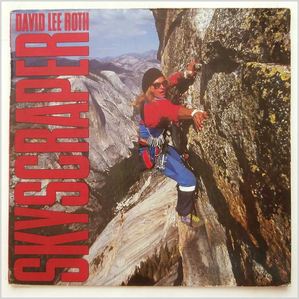 David Lee Roth - Skyscraper Vinyl LP (Warner Bros. Records 925 671-1) - Classic Rock Album for Music Collectors & Home Listening