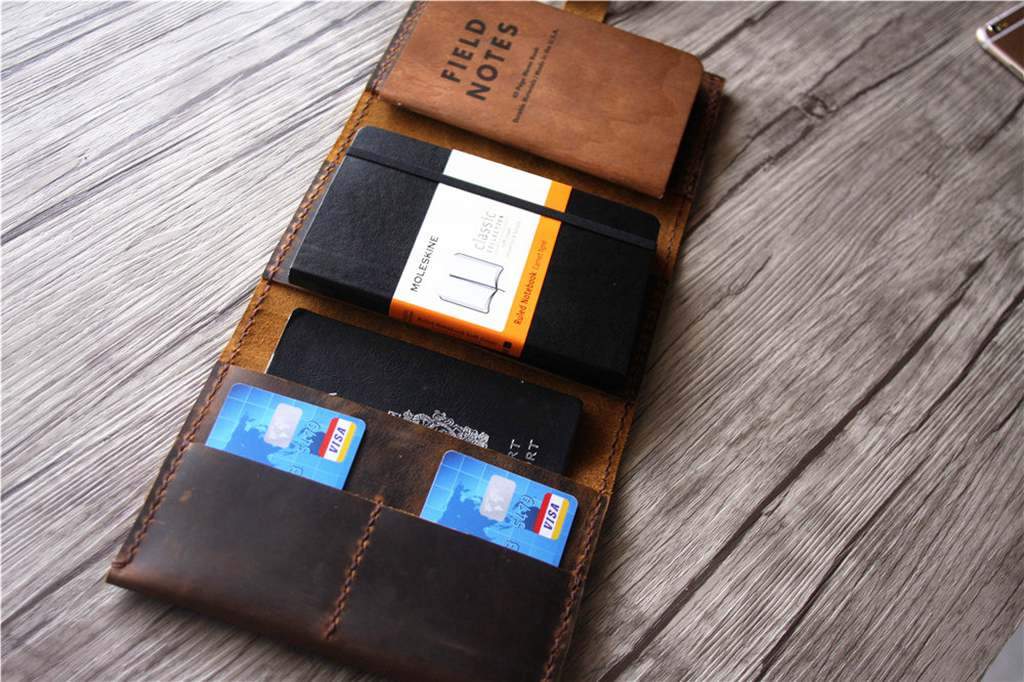 Personalized Monogrammed Passport Cover - Genuine Leather Travel Wallet for Women & Men - Perfect for International Flights, Business Trips and Vacation Travel Accessories
