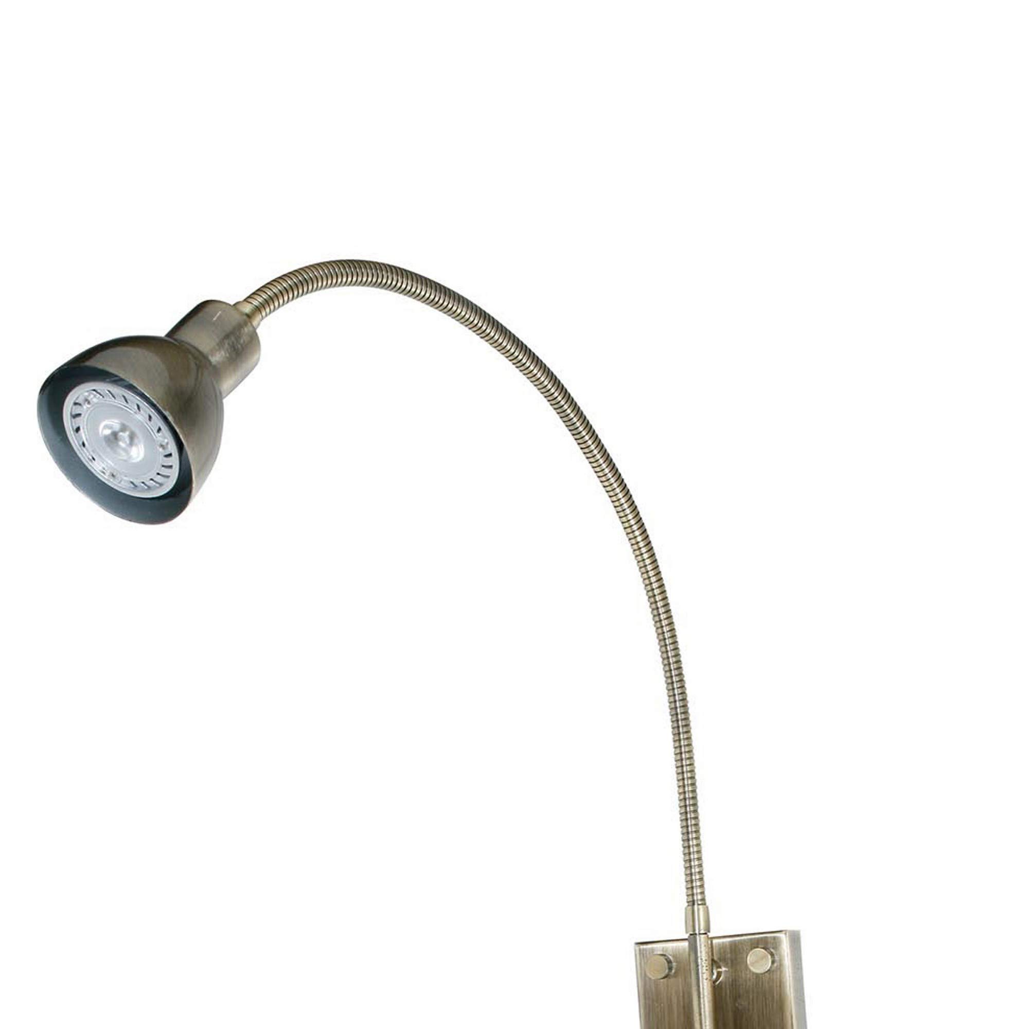 Modern Metal Round Wall Reading Lamp with Plug-in Switch - Perfect for Bedroom, Study, and Office Lighting