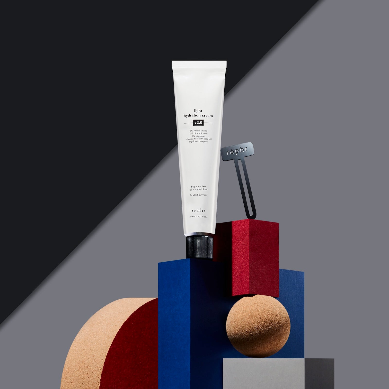 Light Hydration Cream 2.0 - Ultra Moisturizing Face Moisturizer for Dry & Sensitive Skin | Day & Night Use for Glowing Complexion