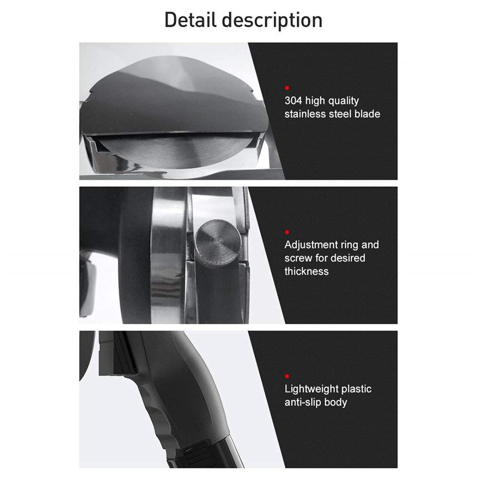 Commercial Turkish Kebab Slicer - Professional Gyros Knife with 2 Blades for Shawarma & Doner - B-Cordless Design | Perfect for Restaurants, Food Trucks & Home Chefs