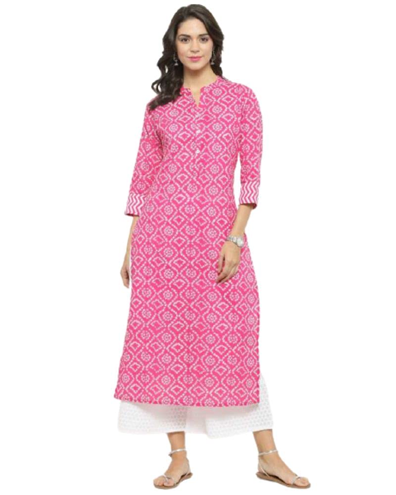 Stylish Women's Indian Kurta Sets - Ready to Wear Formal Ethnic Outfits for Parties, Weddings & Festive Occasions | Cotton Embroidered Kurti with Palazzo Pants