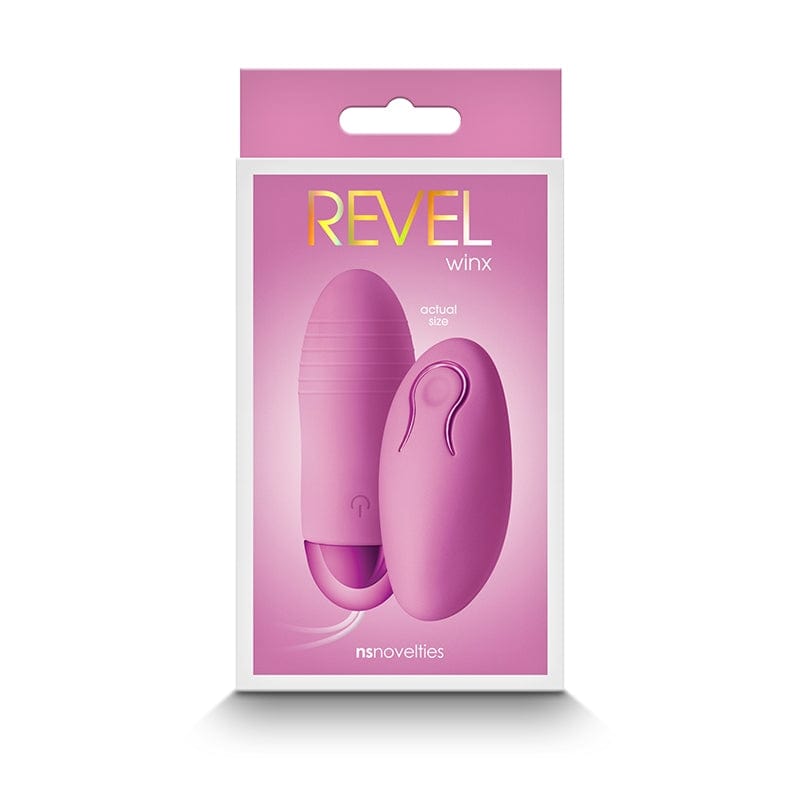 Winx Insertable Bullet Vibrator with Remote Control - Pink | Wireless Rechargeable Adult Toy for Couples Play & Solo Pleasure | Discreet & Powerful Personal Massager