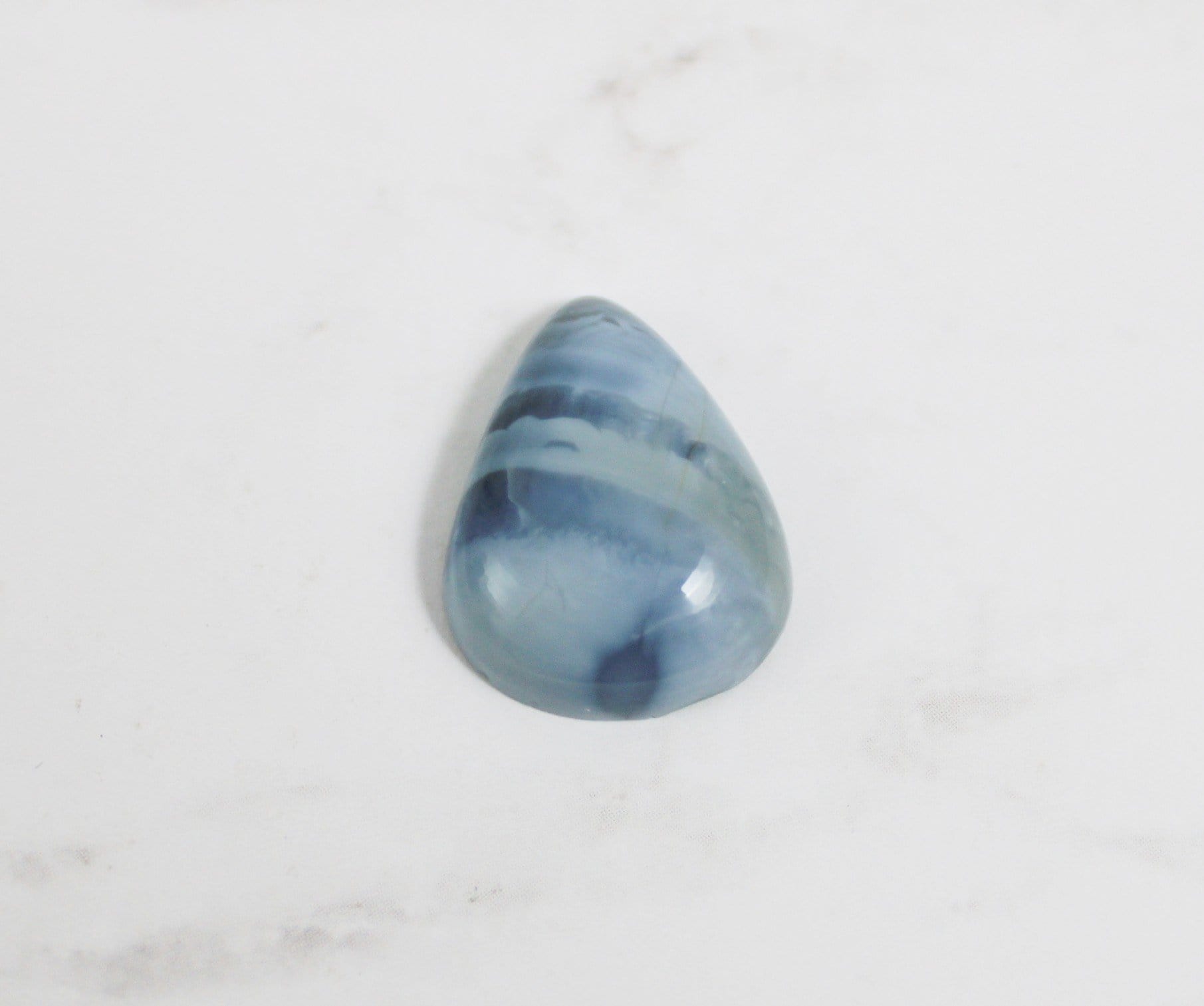 Natural Blue Opal Cabochons for Jewelry Making - High Quality Gemstone for Rings, Necklaces & DIY Crafts - Perfect for Gifts & Healing Crystal Collections