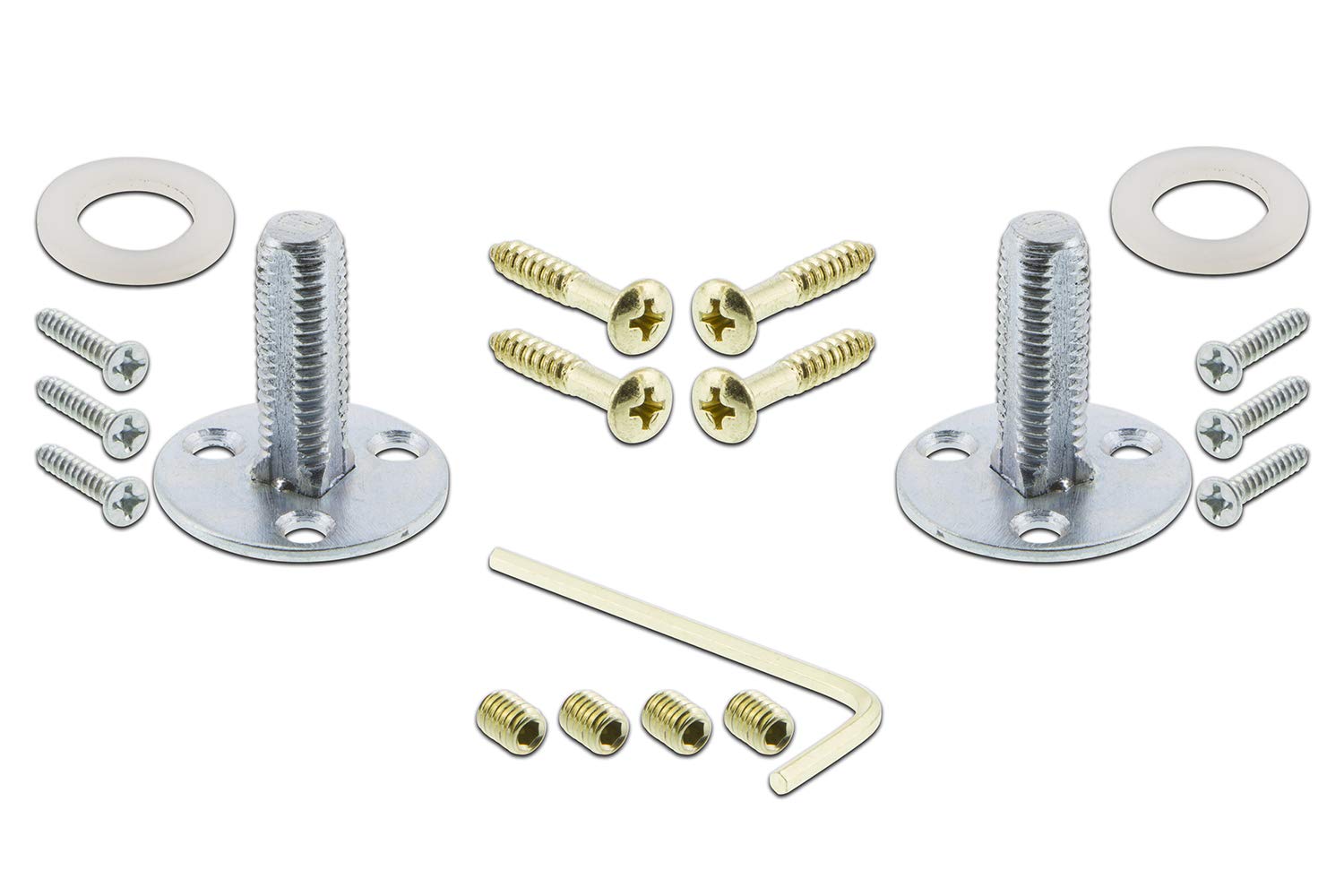 Vintage Waldorf White Milk Glass Knob - Nostalgic Warehouse 748813 Deco Plate with Keyhole, Double Dummy, Unlacquered Brass - Perfect for Cabinet, Drawer & Furniture Hardware Upgrade