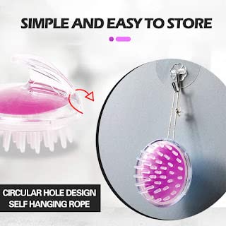 Scalp Massager Shampoo Brush for Hair Growth & Natural Hair Care - Gentle Scalp Cleansing Brush for Men & Women - Perfect for Shower, Daily Hair Washing & Scalp Stimulation