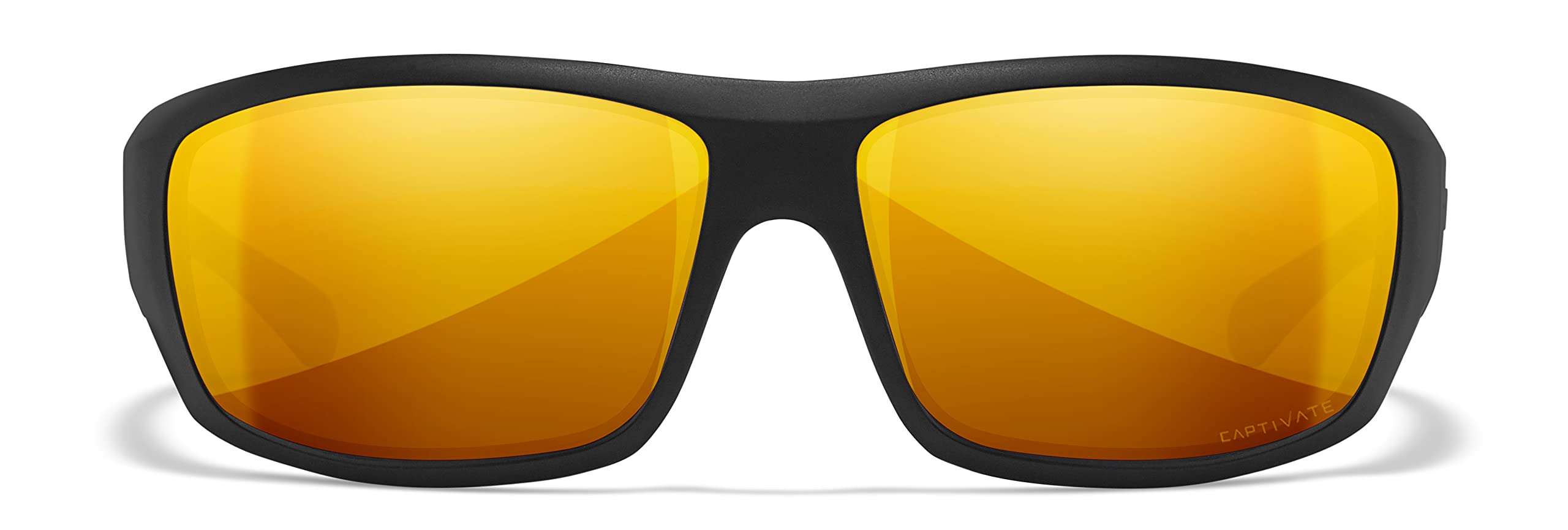 **Wiley X WX Omega Captivate Polarized Sunglasses – UV Protection Safety Glasses for Men & Women – Matte Black Frames with Bronze Mirror Lenses – Ideal for Shooting, Fishing, Biking & Extreme Sports**    *(Use Case: Perfect for outdoor activities, driving, and sports enthusiasts seeking durable, high-performance eyewear.)*
