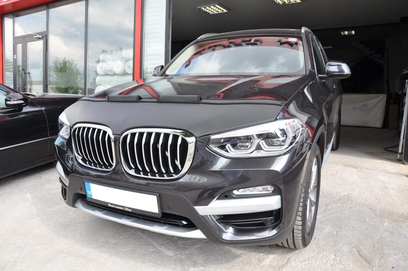 BMW X3 X4 Hood Bra Cover - Custom Fit for 2018 2019 2020 Models - Car Bonnet Protector for Road Trips & Daily Driving Protection