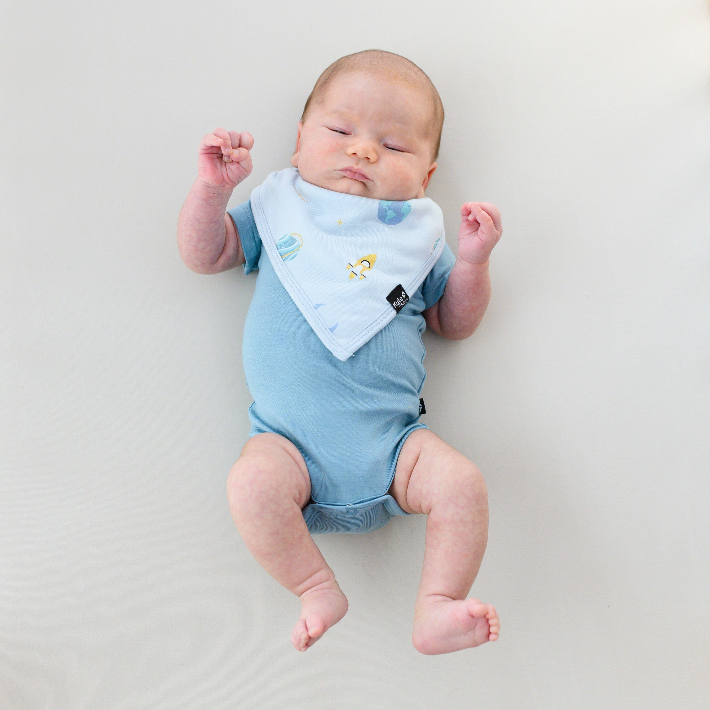 Ice Space Baby Bib - Soft, Absorbent, and Adorable Feeding Bib for Infants & Toddlers - Perfect for Mealtime, Snacks, and Messy Play