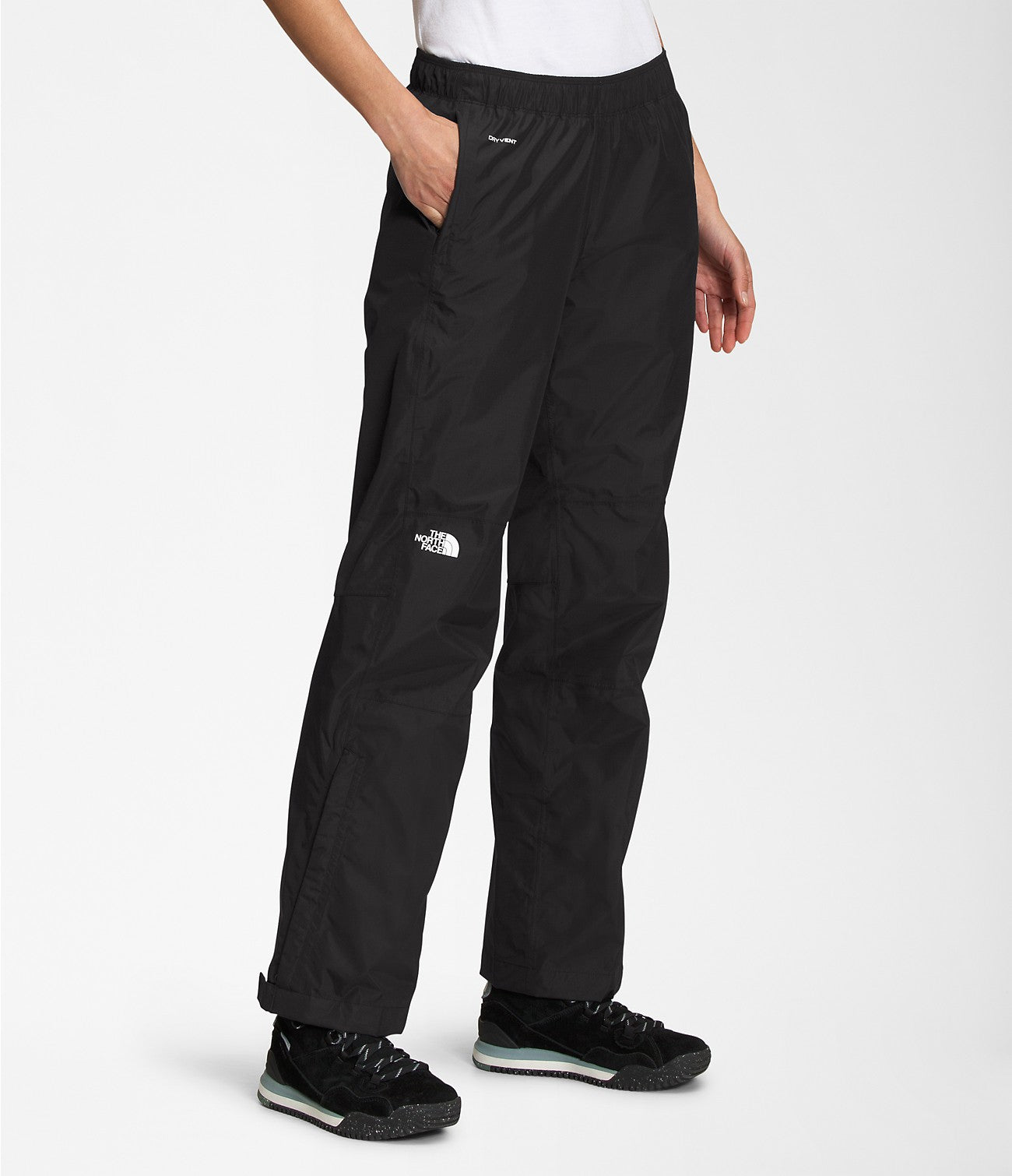 Waterproof Rain Pants for Women - Antora Outdoor Hiking Pants with Elastic Waist & Adjustable Cuffs - Perfect for Hiking, Camping & Wet Weather Commutes (NF0A7UKO)
