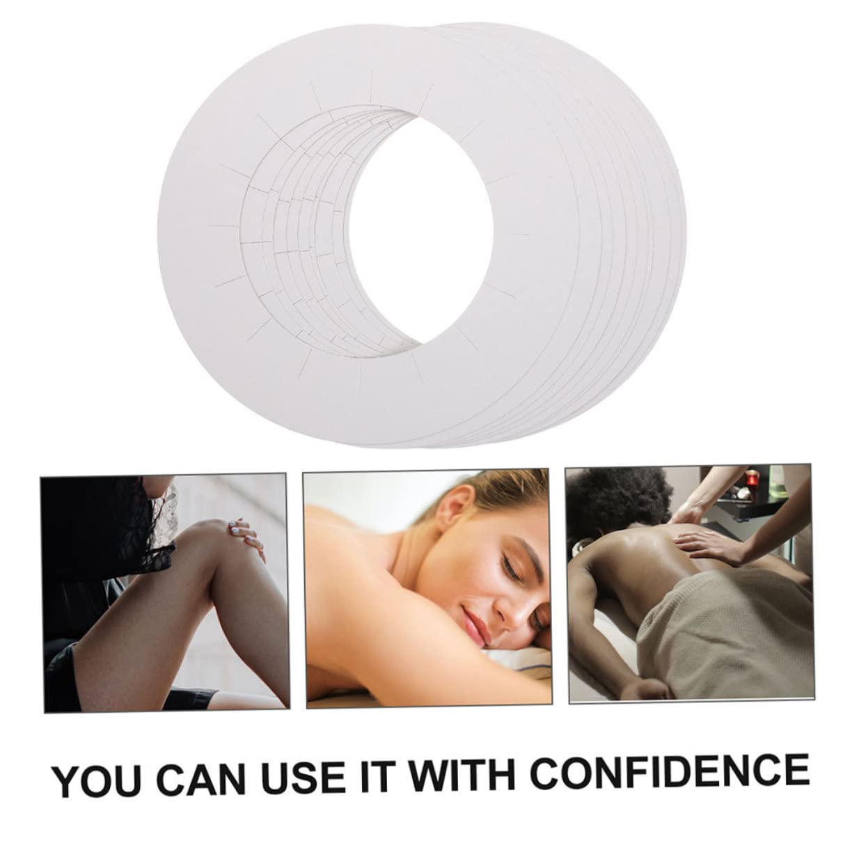 Minkissy Waxing Machine Pads - 20 Pack Disposable Waxing Strips for Wax Warmer, Prevents Wax Overflow | Perfect for Salon, Spa & At-Home Hair Removal