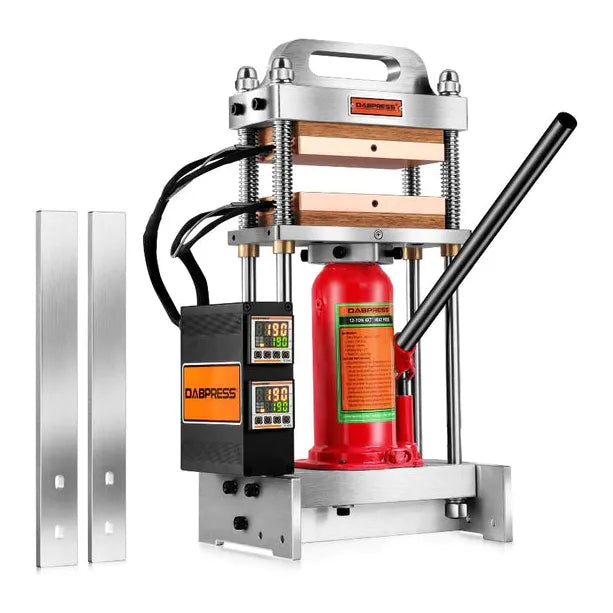Dabpress 12 Ton Hydraulic Rosin Press Machine for DIY Rosin Extraction - Perfect for Home Use, Cannabis Concentrates, and Essential Oil Making