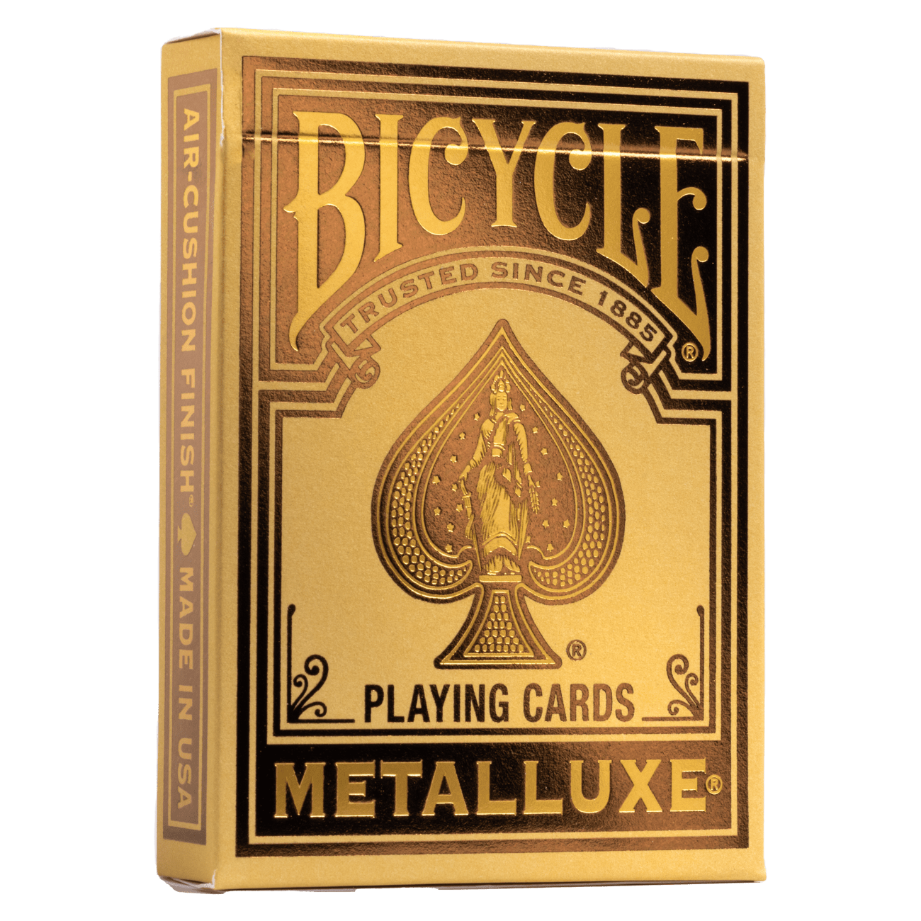 Premium Bicycle Metalluxe Playing Cards - Luxury Metallic Finish for Poker, Magic Tricks & Card Games - Perfect for Casino Nights, Gifts & Collectors