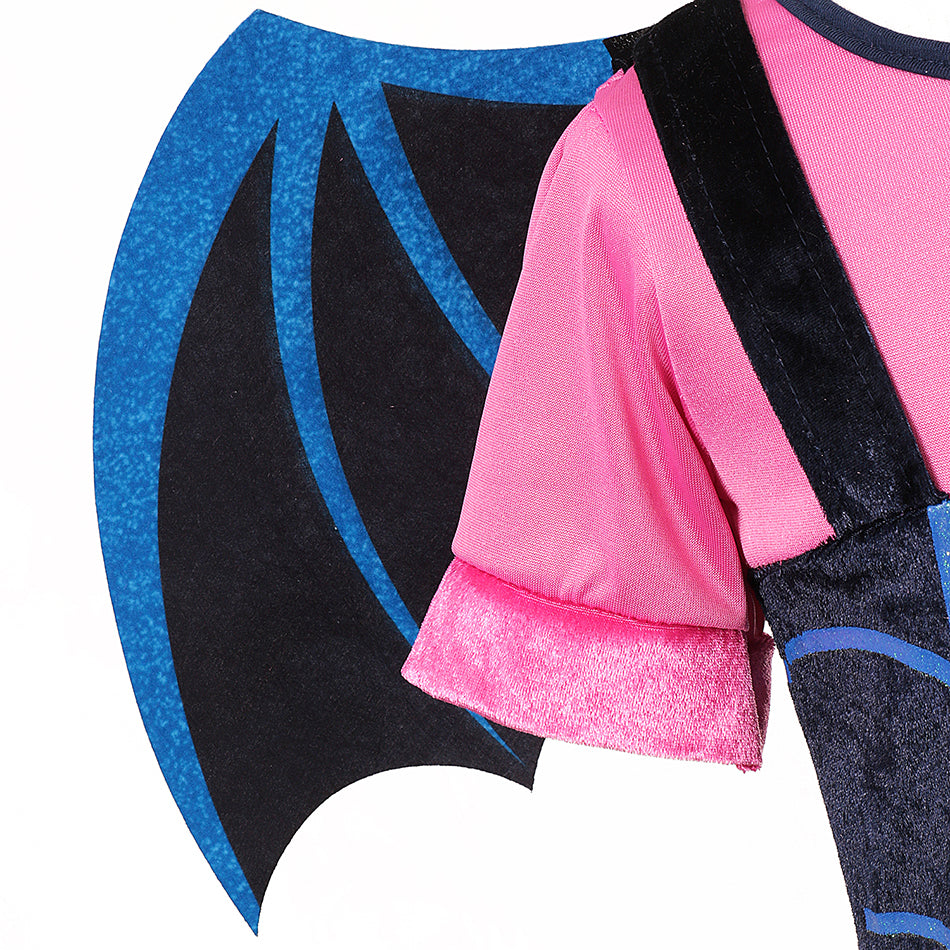 Vampire Costume for Girls - Sleeveless Halloween Dress for Kids | Perfect for Trick or Treating, Costume Parties & Spooky Events