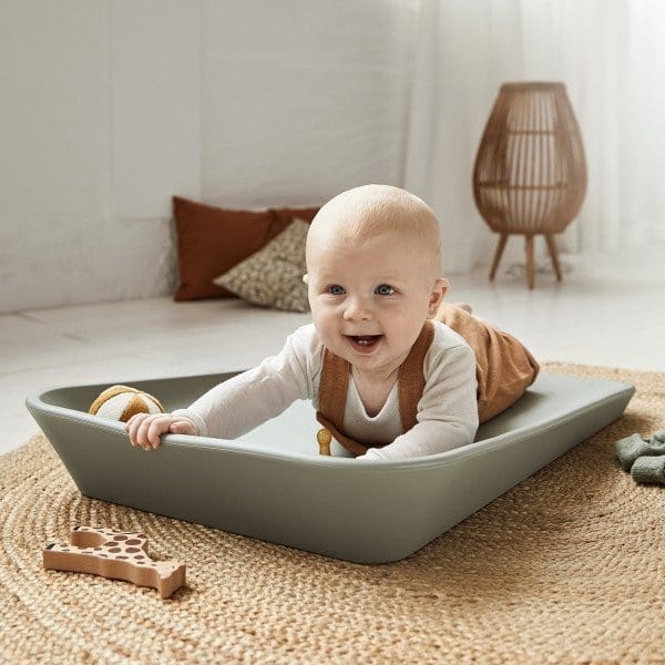 Leander Matty Changer - Premium Baby Changing Pad with Safety Straps | Waterproof & Portable Diaper Changing Station for Nursery, Travel & On-the-Go Parents