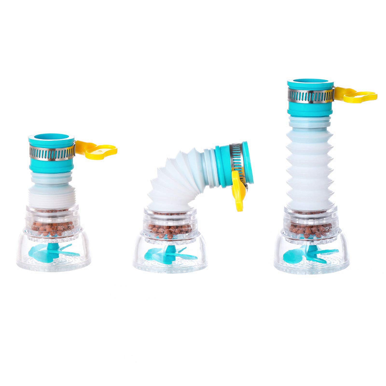 SNOMYRS Green Water Tap Extension Filter - Rotary Faucet Water Filter for Kitchen, Bathroom, Toilet & Wash Basin (Blue) | Improves Water Quality for Drinking, Cooking & Cleaning
