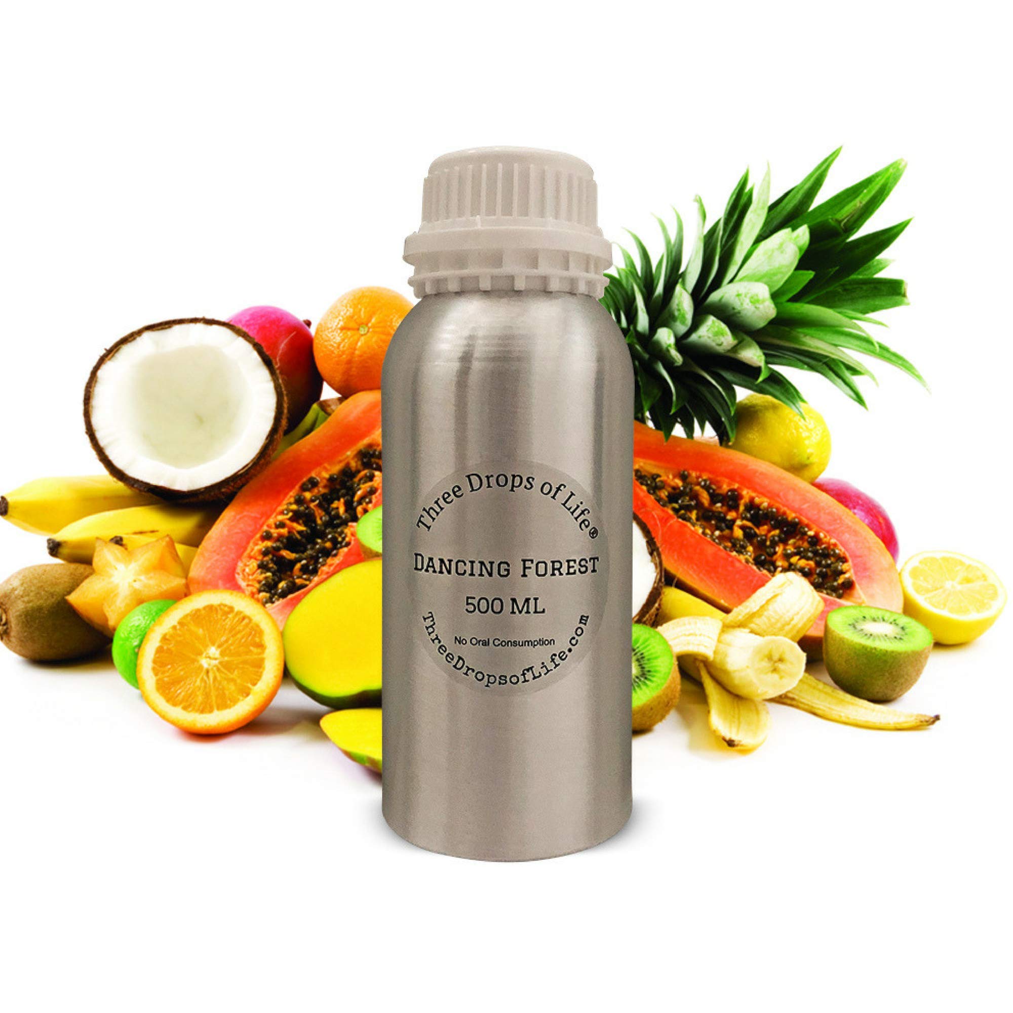 Premium Aromatherapy Essential Oil for Diffusers & Humidifiers - 500ML Dancing Forest Scented Oil for Home, Office, Spa & Lobby - Relaxing Fragrance Oil for Stress Relief & Air Freshening