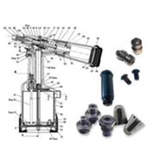 POP Tool Part PRH840-3400 Adapter Kit - Proset 3400 to PRH840 Corner HD Adaptor (1 Pack) for Heavy Duty Construction and Industrial Equipment Assembly