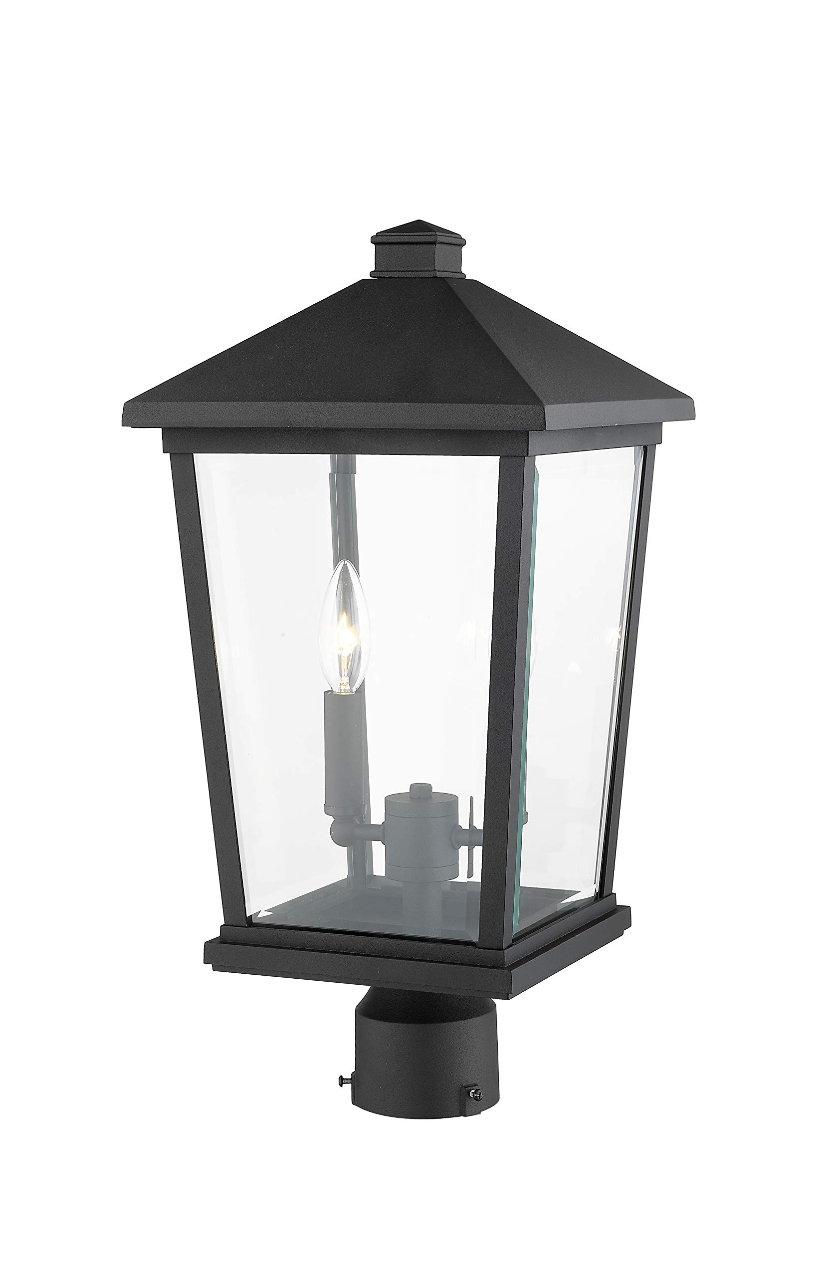 Beacon 2 Outdoor Wall Light Fixture - Oil Rubbed Bronze Finish - Weatherproof Exterior Sconce for Porch, Patio, Garden & Entryway Lighting