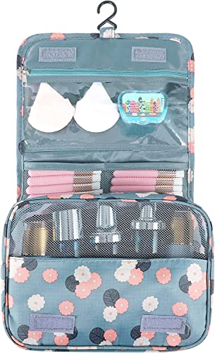 Xariya Portable Travel Makeup Bag for Women - Waterproof Cosmetic Organizer Pouch with Multiple Compartments | Perfect for Vacation, Gym, Business Trips & Daily Use