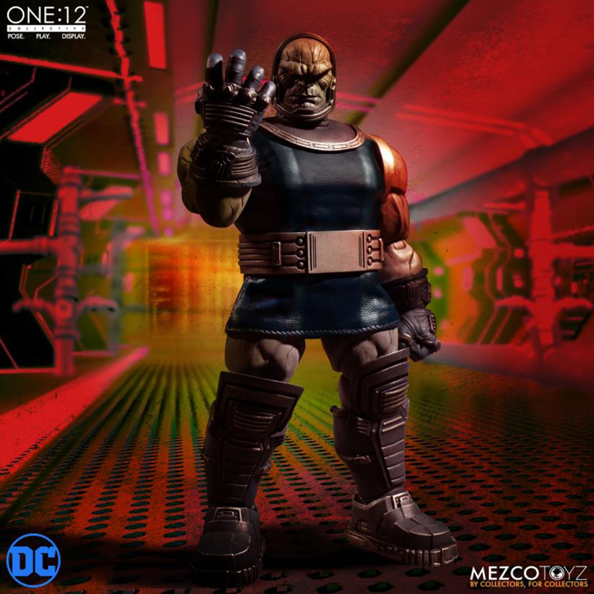 Mezco One:12 Collective DC Darkseid Action Figure - Premium Collectible Toy for Display & DC Comics Fans - Perfect for Home Decor, Office Display, and Comic Conventions