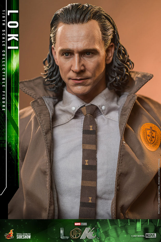 Hot Toys Marvel Loki 1/6 Scale Collectible Figure - Premium Masterpiece Series Action Figure for Display & Collection | Perfect for Marvel Fans, Home Decor, and Gift Giving