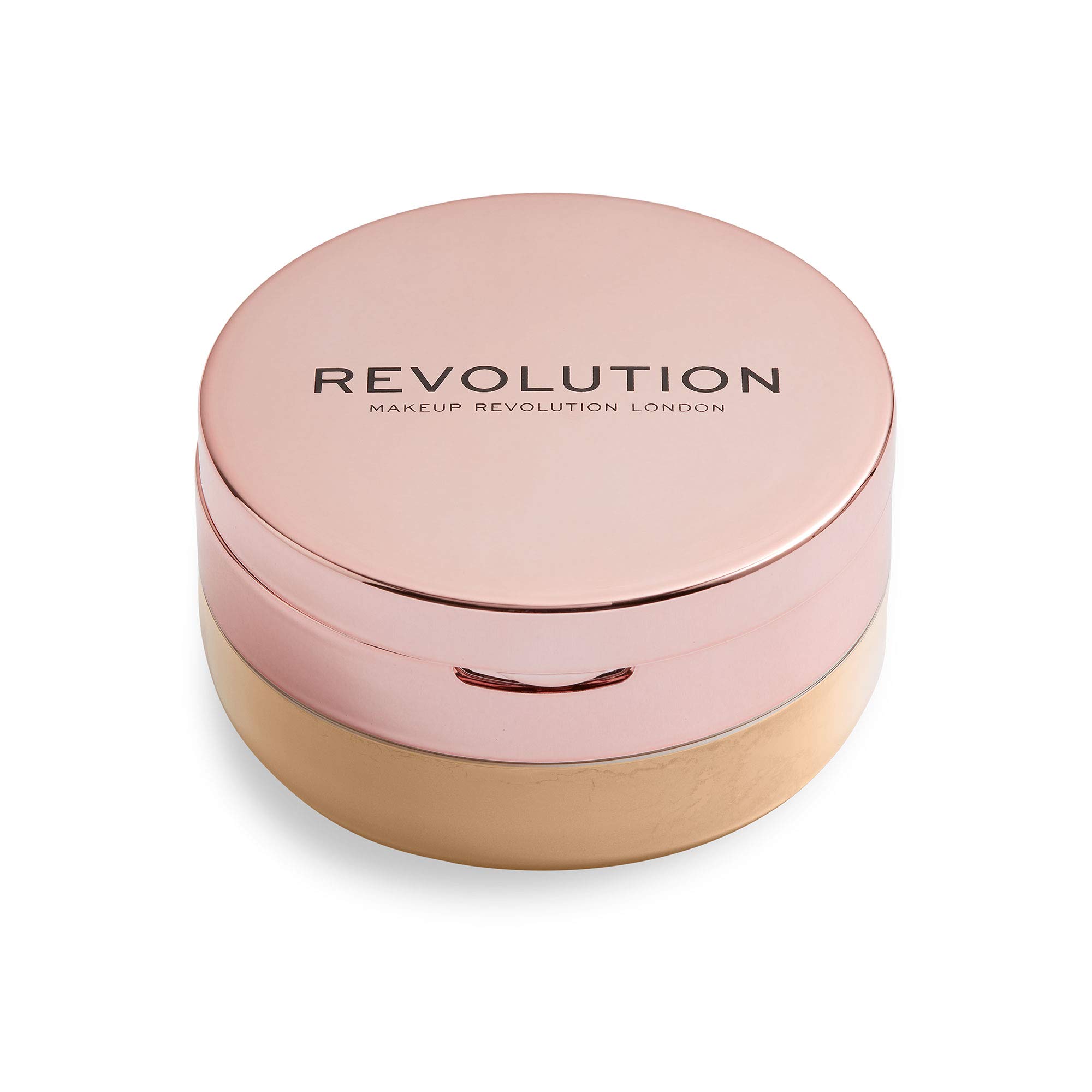 Makeup Revolution Conceal & Fix Setting Powder - Deep Honey for Flawless Finish | Oil Control & Long-Lasting Makeup | Perfect for Daily Wear & Special Occasions