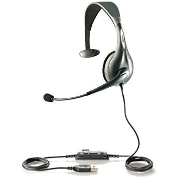 Jabra UC VOICE 150 Mono Wireless Headset with Noise Cancellation - Comfortable Office Headphone for Call Center, Remote Work & Business Communications