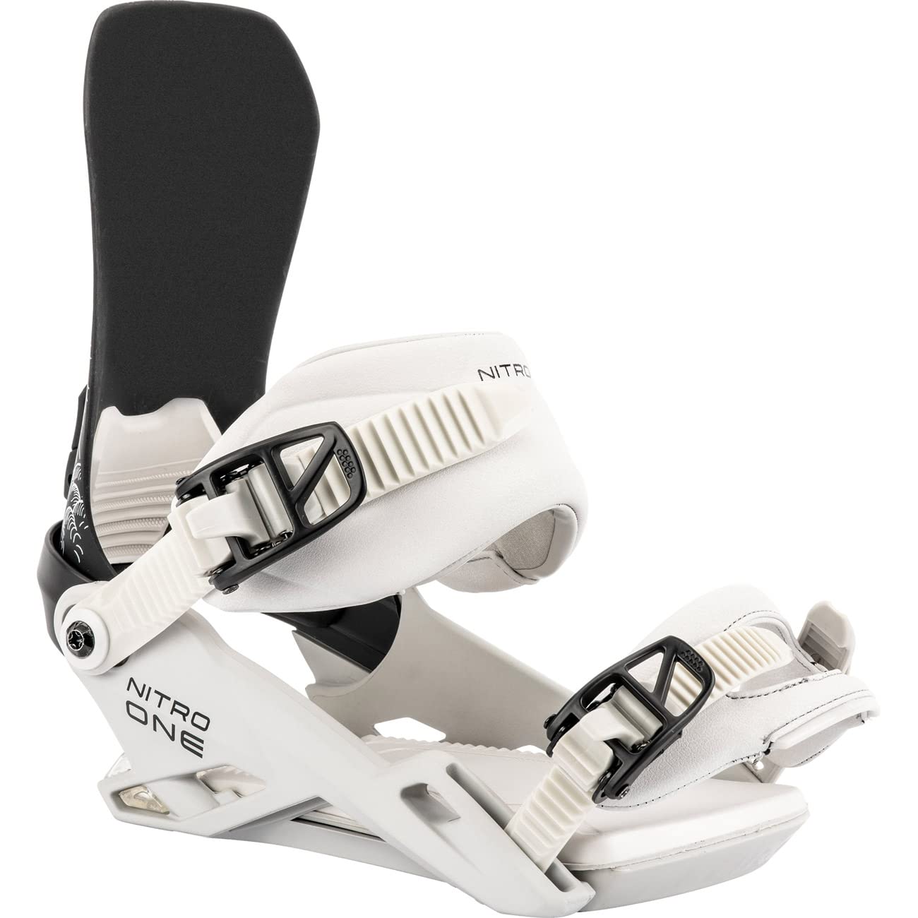 Nitro Men's One '23 All-Terrain Snowboard with Bindings - Perfect for Freeriding, Powder & All-Mountain Performance