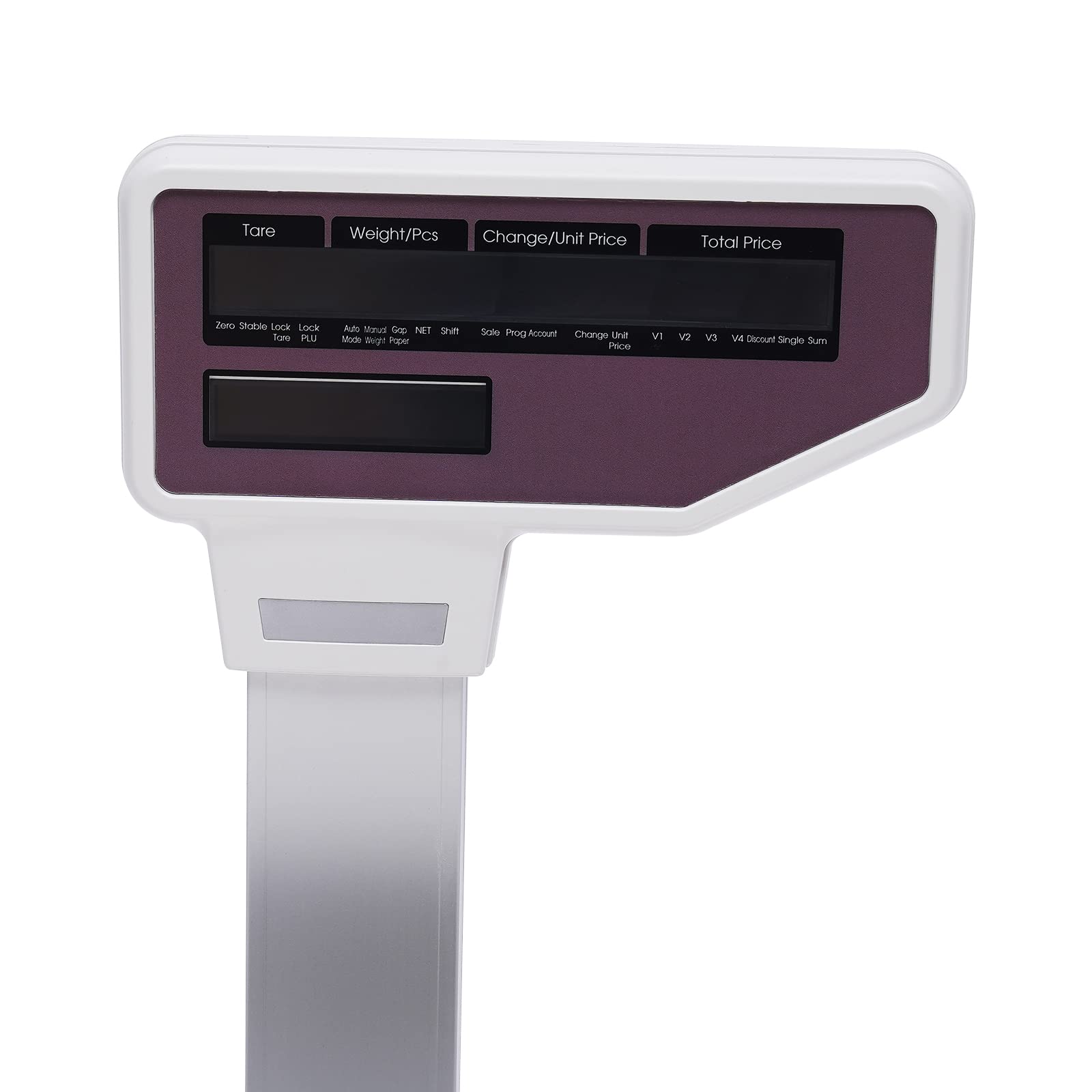 30/60lbs Digital Label Printing Scale with LCD Display - 5g/0.011lbs High Precision Commercial Weight Price Computing Scale for Retail Stores, Supermarkets & Small Businesses (US Stock) | Perfect for Pricing, Inventory Management & Checkout Counters