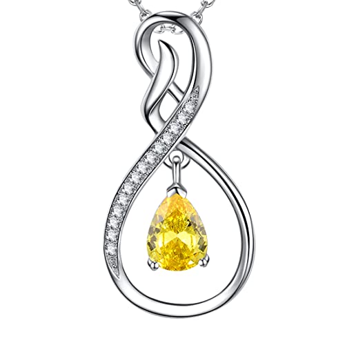 M November - Citrine Necklace
