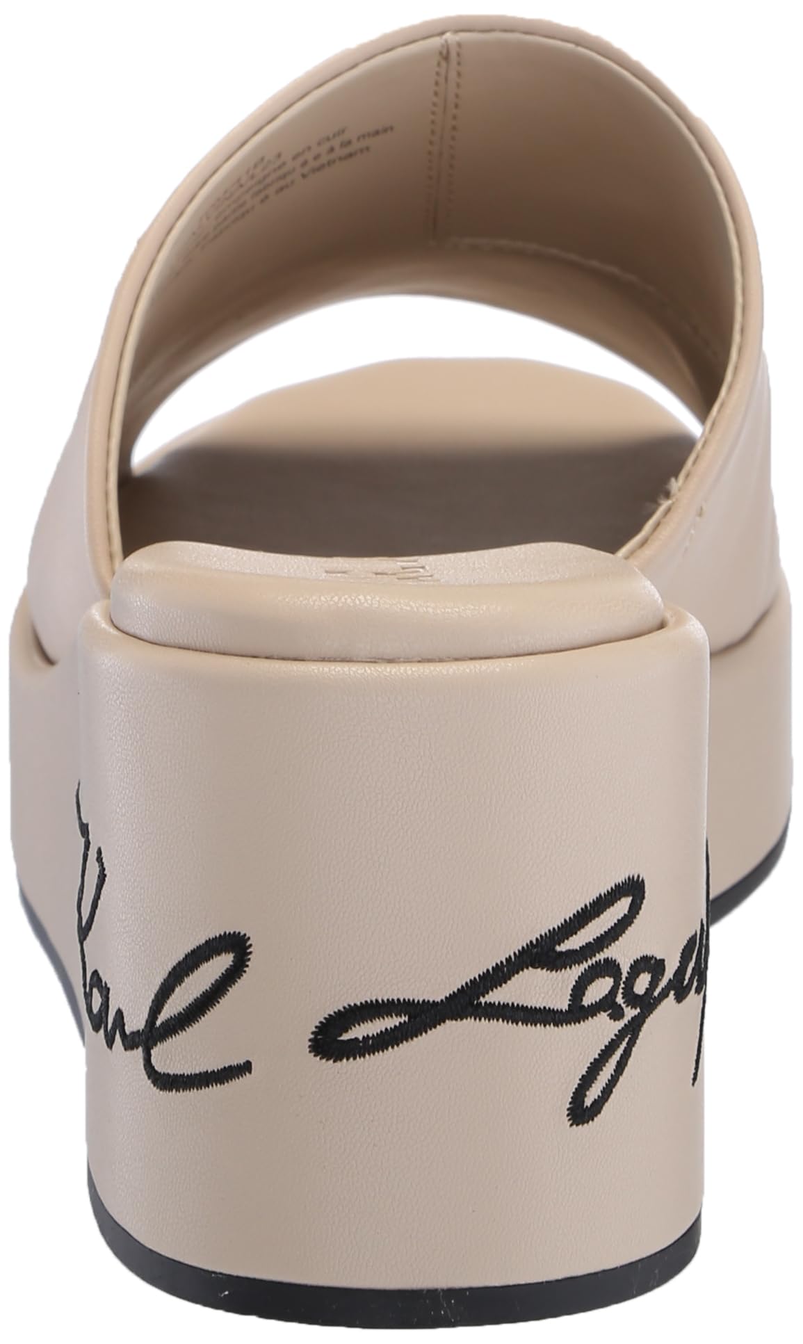 KARL LAGERFELD Women's Calvina Espadrille Wedge Sandals - Comfortable Summer Casual Shoes for Beach, Vacation & Everyday Wear