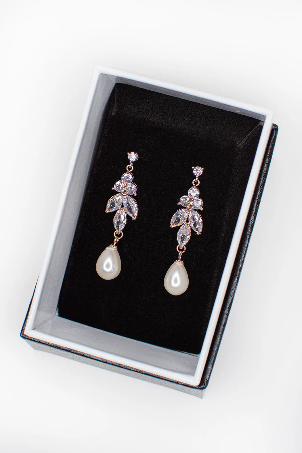 Remy Pearl Tree Drop Earrings for Women - Elegant Dangle Pearl Jewelry for Party, Wedding & Evening Occasions