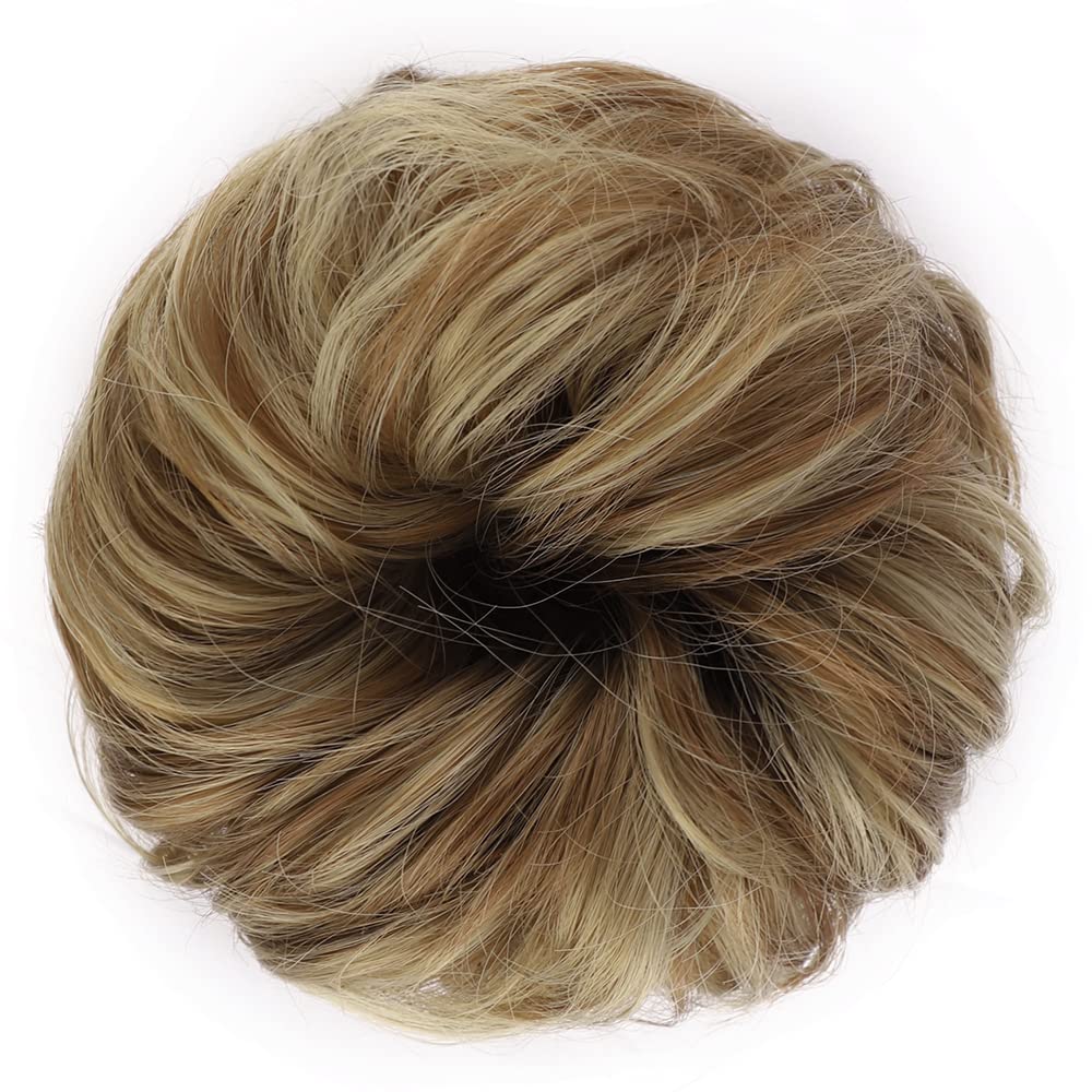 Curly Synthetic Messy Hair Bun Hair Scrunchies Extension - Perfect for Messy Bun Hairstyles, Ponytail Accessories & Everyday Hair Styling