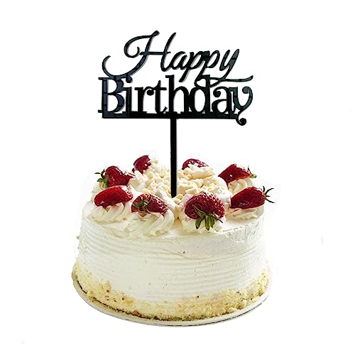 Black Cake Topper 4