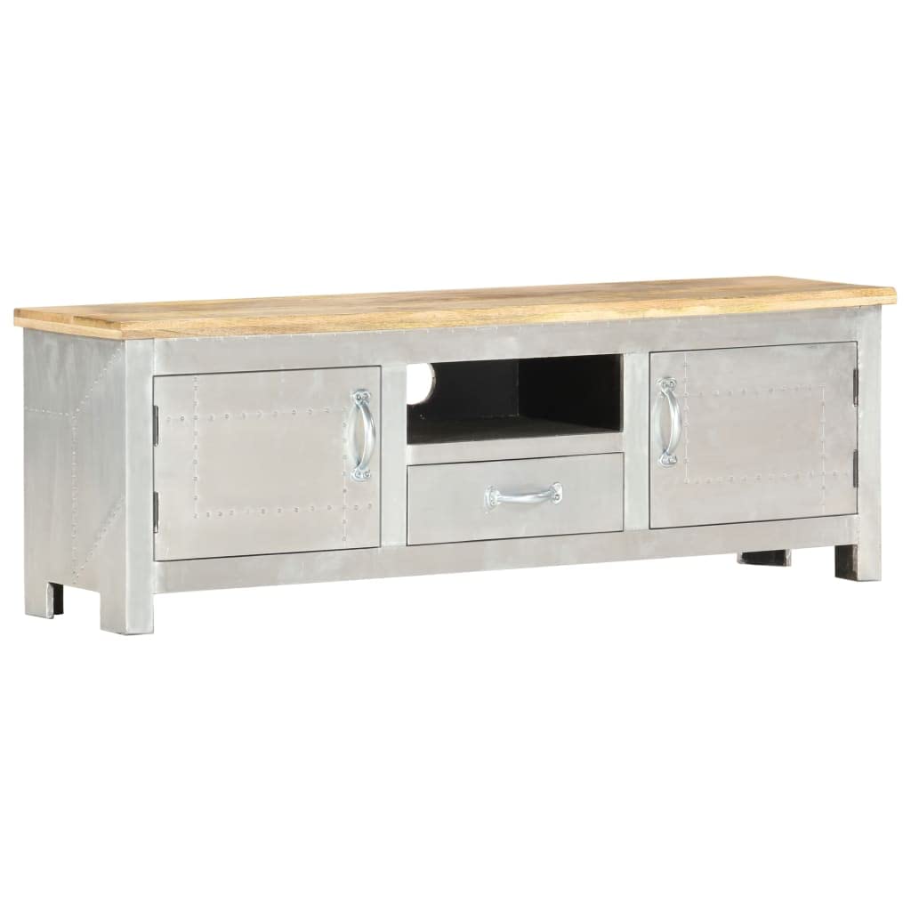 Industrial Modern TV Stand with Storage - 47.2