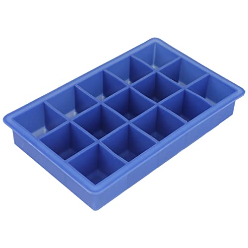 SharpTools DDI 15 Cube Silicone Ice Cube Tray - BPA Free, Flexible & Reusable - Case of 36 - Perfect for Cocktails, Smoothies & Party Drinks