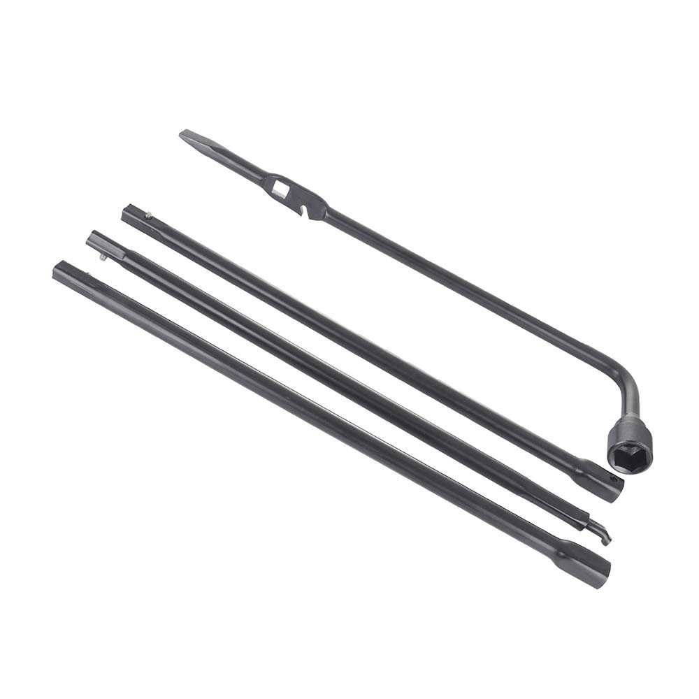 ROADFAR Spare Tire Tool Kit with Lug Nut Wrench - Compatible with Cadillac Escalade 2002-2015, Escalade ESV 2003-2015 & Escalade EXT 2002-2013 - Essential for Roadside Tire Changes & Emergency Car Repairs