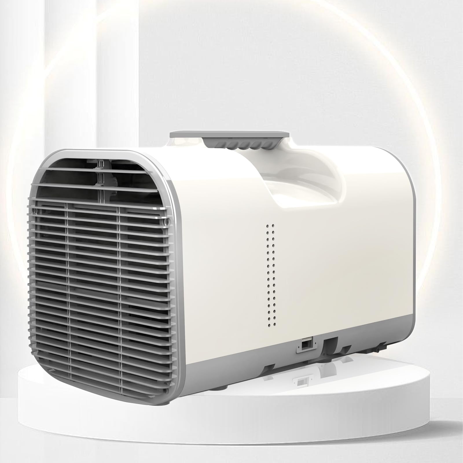 Portable Air Conditioner 5100BTU - Fast Cooling Mini AC Unit with Dehumidifier, 600W Low Power Consumption for Camping Tent, RV, Car, Truck & Van | Perfect for Outdoor Adventures, Fishing Trips & Summer Heat Relief