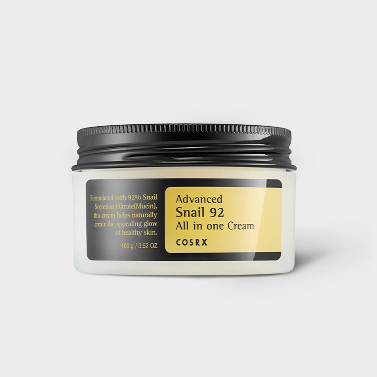 COSRX Advanced Snail 92 All in One Repair Cream - Korean Skincare for Dry Skin, Wrinkles & Acne Scars - Day & Night Moisturizer for Face & Body