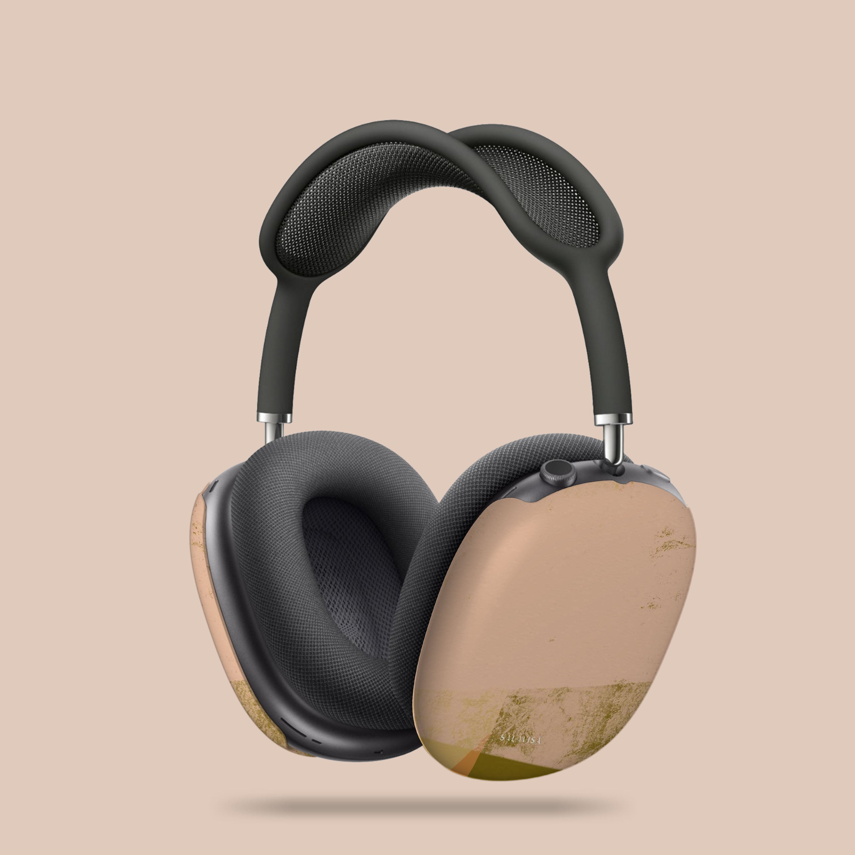 Premium Olive Green Organic Cotton AirPods Max Case - Protective Cover for Apple AirPods Max Headphones | Perfect for Travel, Gym & Daily Use