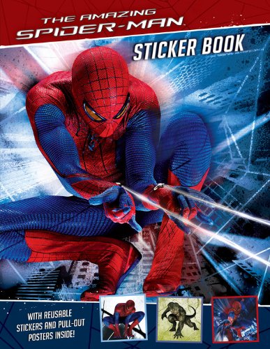 Marvel The Amazing Spider-Man Reusable Sticker Book for Kids - Superhero Activity Book with 100+ Stickers | Perfect for Birthday Gifts, Travel Toys & Creative Play
