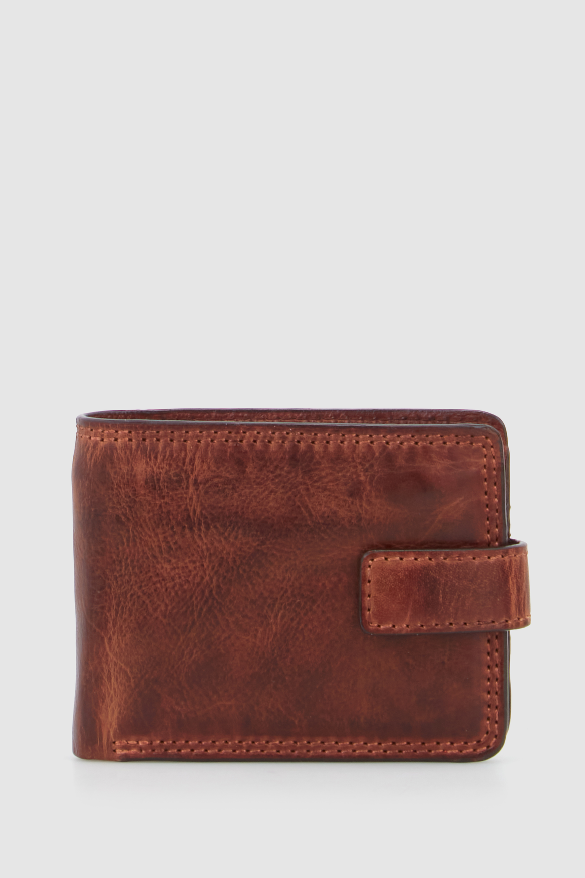 Premium Genuine Leather Tab Wallet for Men - Slim RFID Blocking Bifold Wallet with Money Clip - Perfect for Everyday Use, Travel & Business