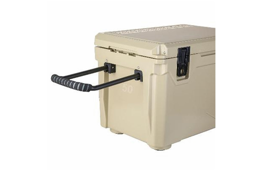 Bulldog Winch Sportsman 75 Quart Wheeled Cooler - Heavy Duty Rolling Cooler for Camping, Tailgating, and Outdoor Adventures