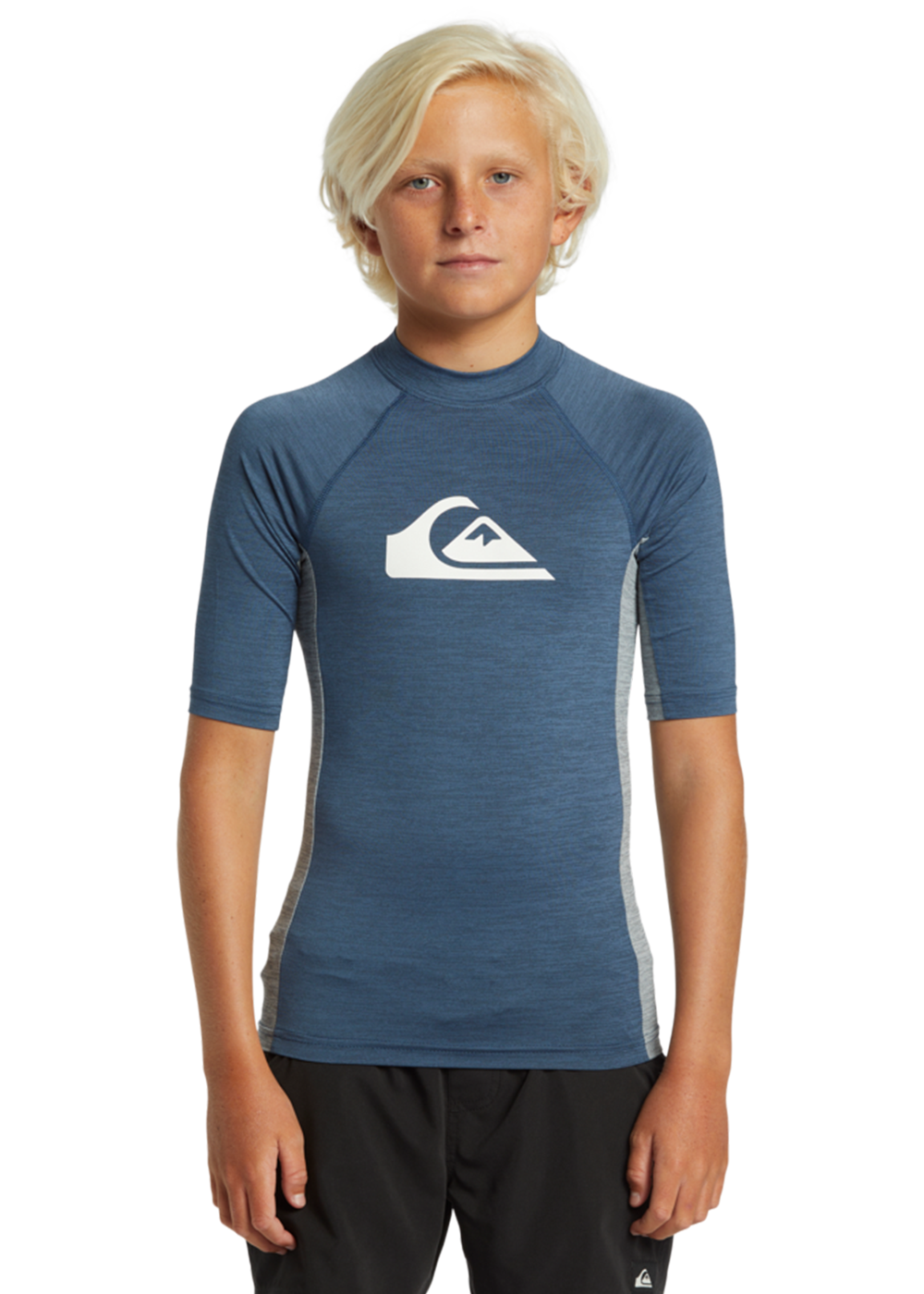 Quiksilver Boys UPF 50+ Sun Protection Long Sleeve Rash Guard Shirt for Swimming, Surfing & Outdoor Activities