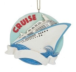 Handmade Cruise Ship Travel Ornament - Perfect for Cruise Vacations, Souvenirs & Gifts | Ideal for Home Decor, Travel Keepsakes & Cruise Lovers