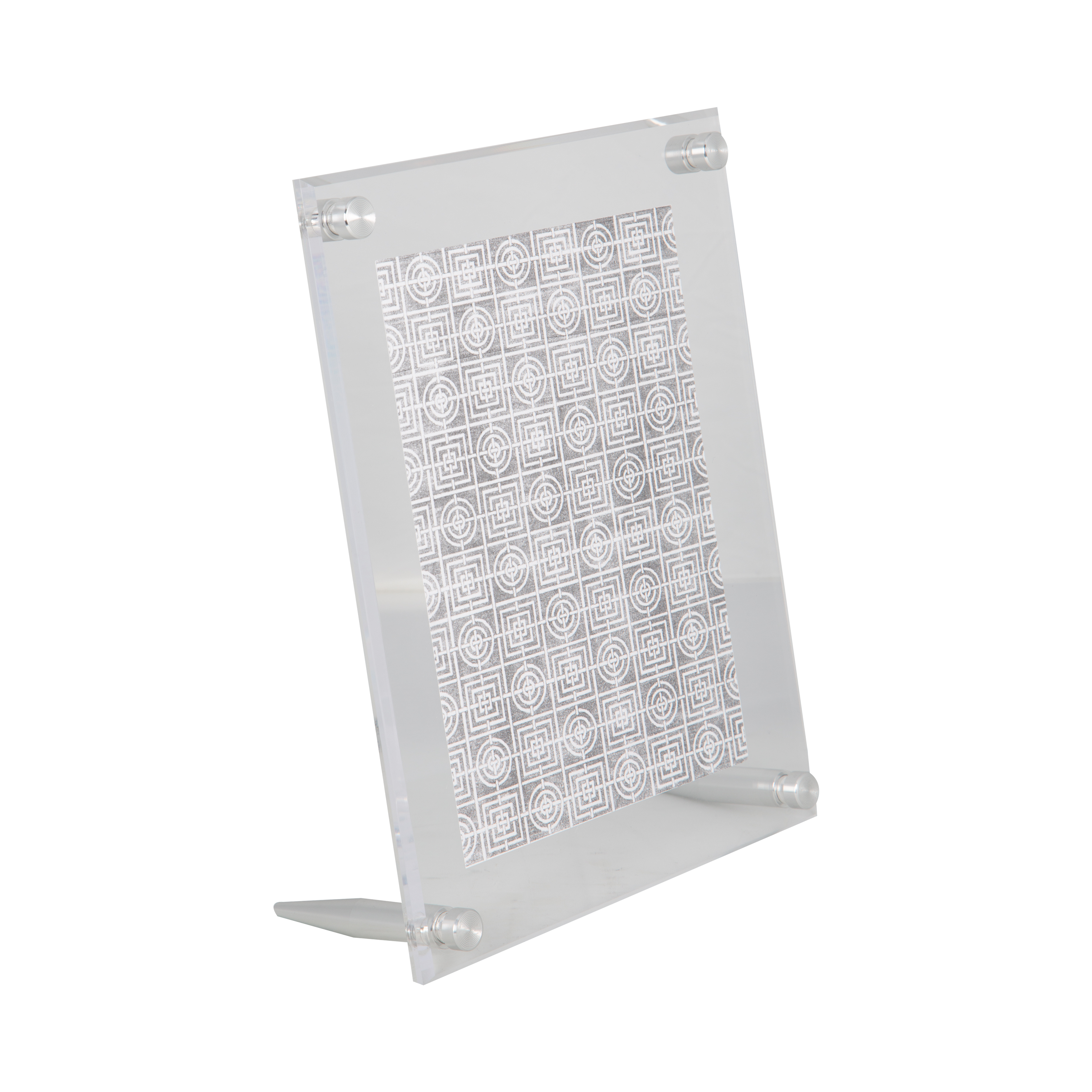 Premium Acrylic Bevel Picture Frame - Shatterproof & Lightweight Display for Photos, Artwork, and Certificates - Perfect for Home, Office, and Gift Giving