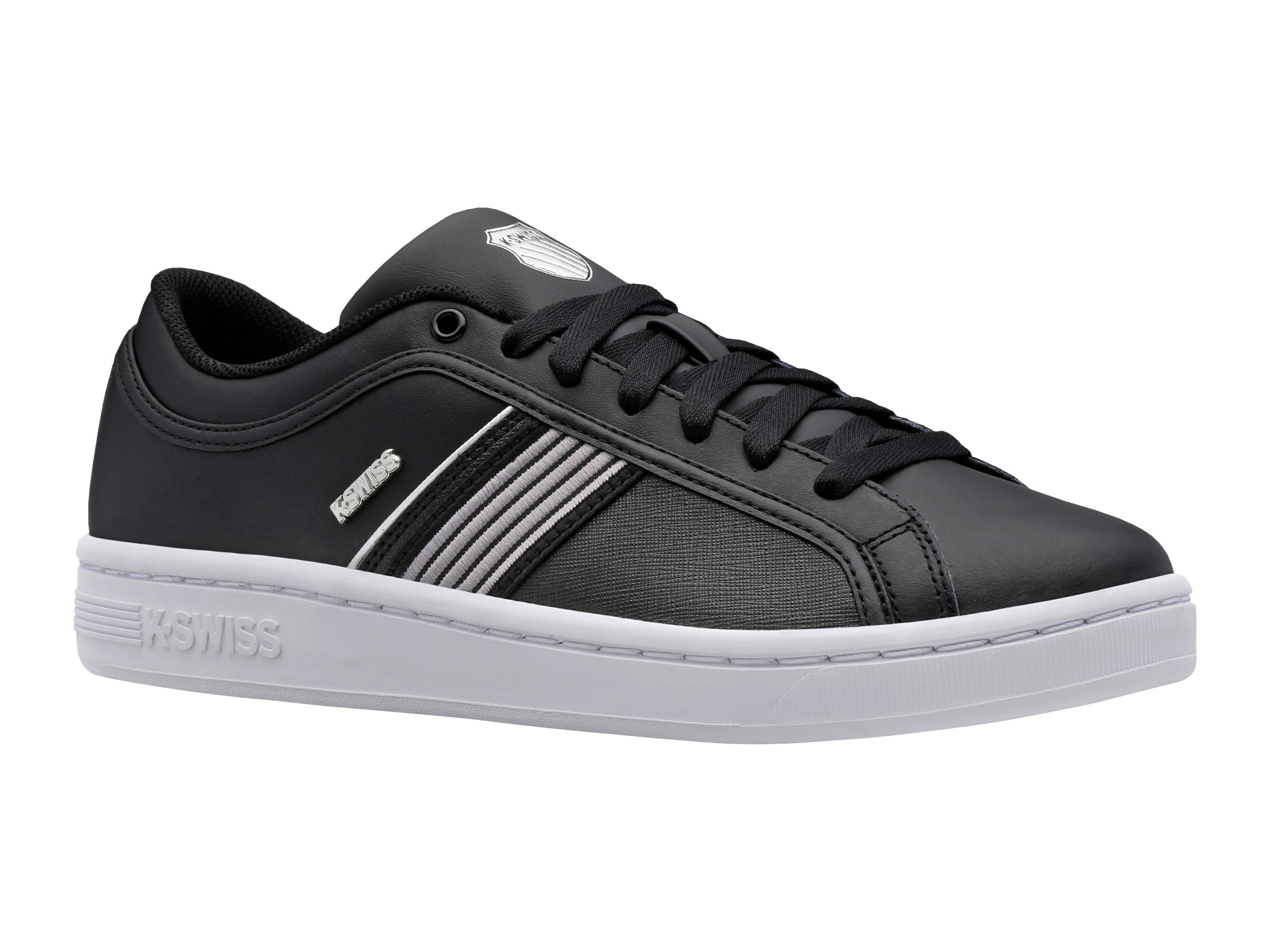 Nike Court Northam Tennis Shoes for Men - Black/Stingray/Silver | Durable & Comfortable Court Sneakers | Perfect for Tennis, Casual Wear & Gym Workouts