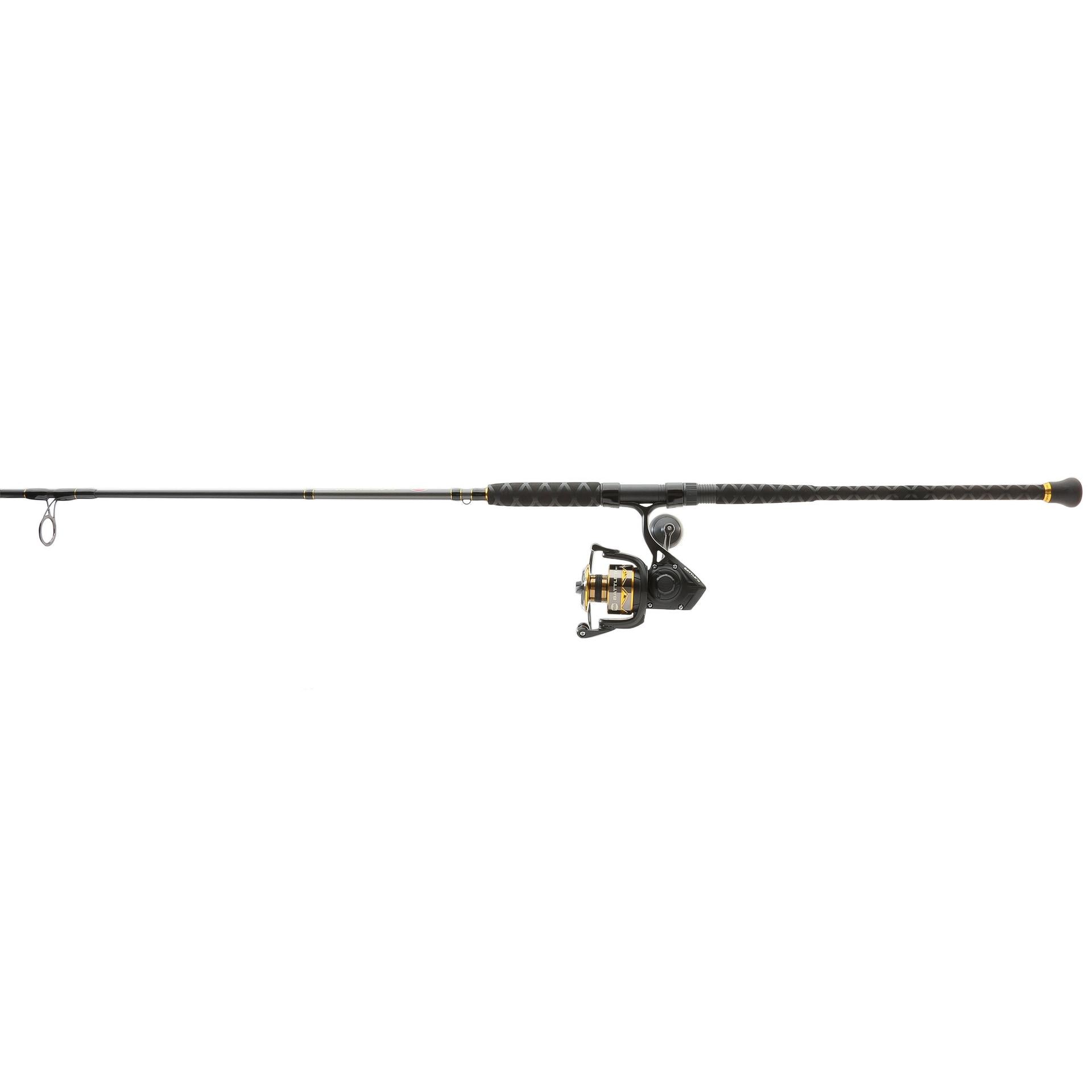 Battle IV Spinning Rod and Reel Combo - Premium Fishing Gear for Freshwater & Saltwater Anglers - Perfect for Bass, Trout, and Walleye Fishing