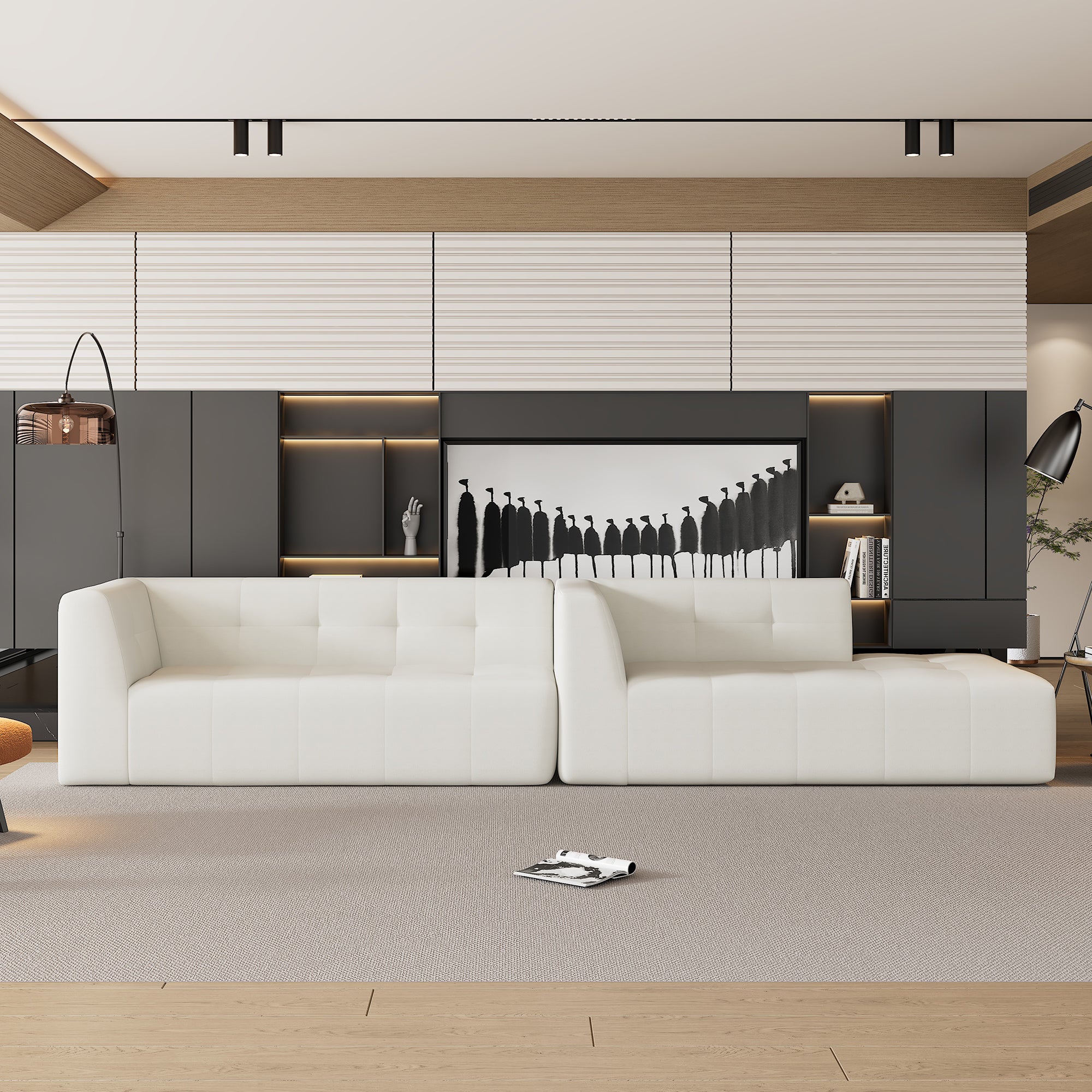 Modular Sectional Sofa Set 112.2